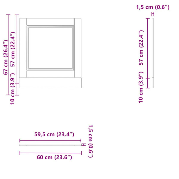 Dimensions du produit