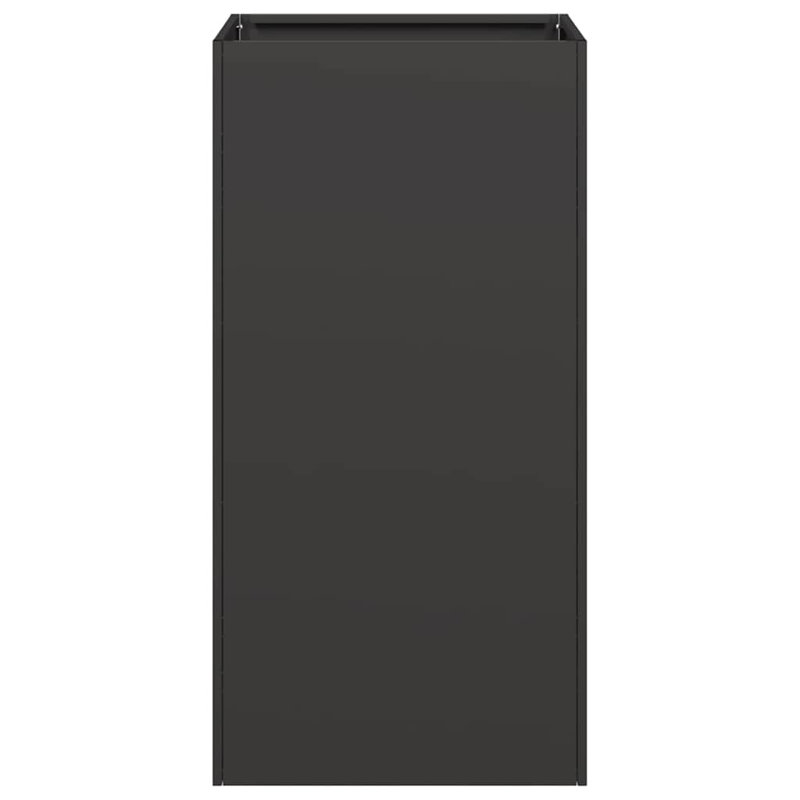Planter Box, 80cm H x 40cm W x 40cm D, Black
