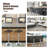 Aryelle Swivel Upholstered Adjustable Height Counter Stool with Metal Frame-124392548