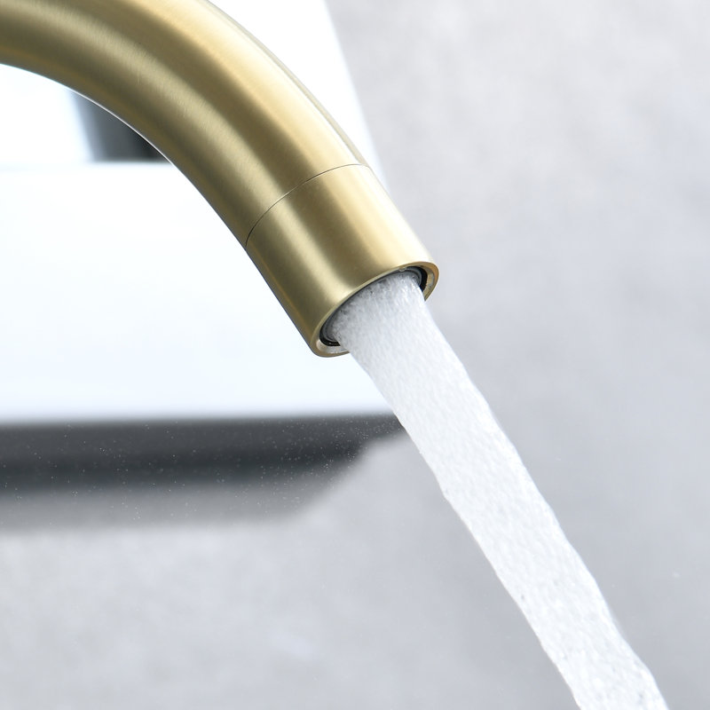 2-handle Bathroom Faucet, Brushed Gold