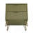 Dumbo 20" Fluted Nightstand in Olive Green (2-Drawer)-743477037