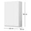 Carlton 3 Door Wardrobe - Soft-Close Hinged Doors and Handleless Push-to-Open Feature-1271827514