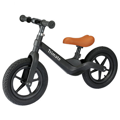 Trimate Toddler Balance Bike, Green - No Pedal Sport Bike for 3-5 Year Olds, 12" Inflated Tire, Perfect Gift for Boys and Girls with Inseam 16" - 21"