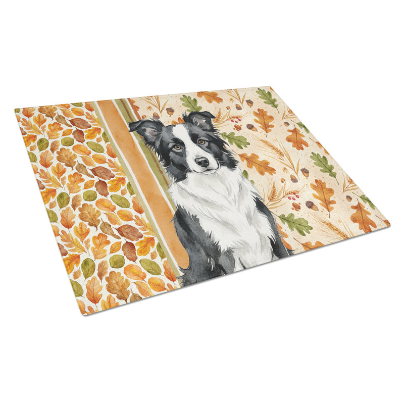Planche à découper en verre Blue Merle