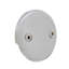 Garniture de drain de baignoire Twist & Close avec plaque frontale à 2 trous et douille d'adaptateur-37144412