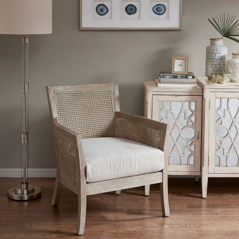 Fauteuil Cane, bois massif