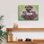 «Colorful Hedgehog 2» par Carolee Vitaletti, art mural sur toile-101715220