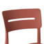 Chaise de salle à manger d'extérieur empilable (ensemble de 2)-1982942684