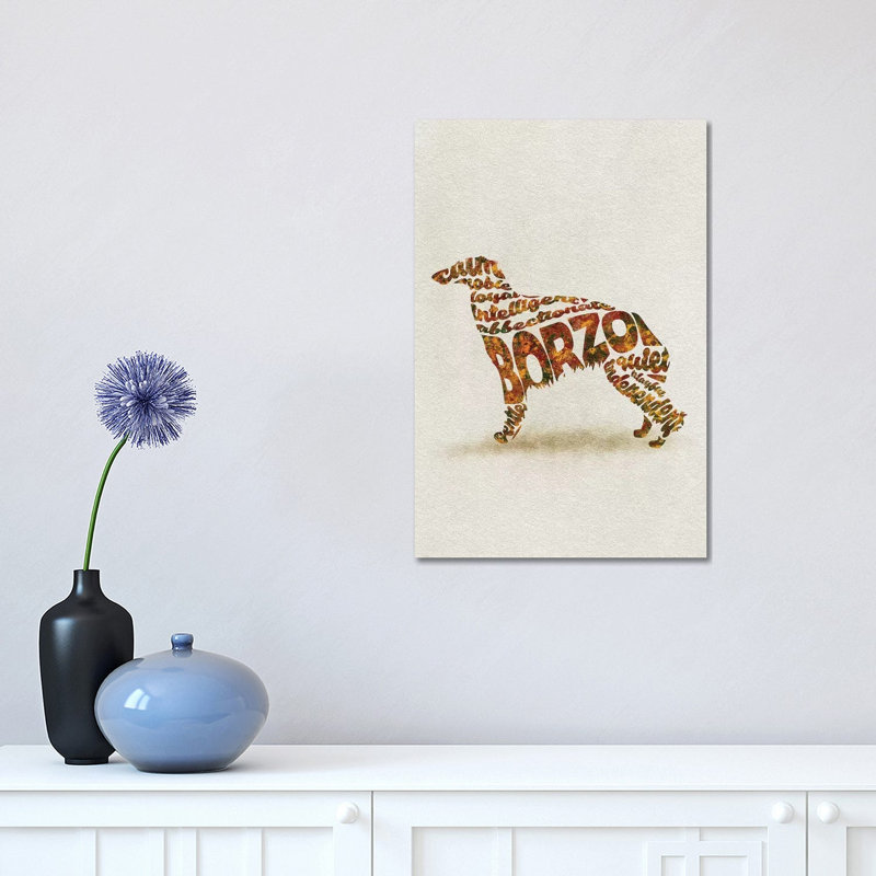 Borzo by Ayse Deniz Akerman - Wrapped Canvas Gallery-Wrapped Canvas Giclée, 30.48 cm H x 45.72 cm W