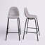 Tabouret de bar en velours Lazio avec pieds en fer-1985942203-1882502423