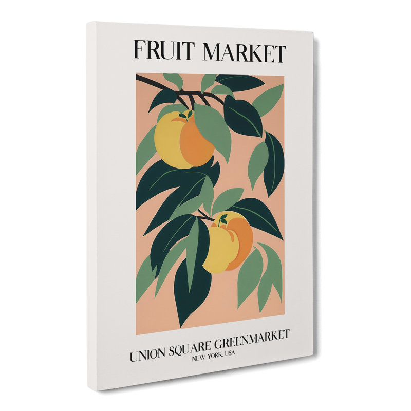 Union Square Fruit Market Exhibition 6 - Wrapped Canvas, 50cm H x 35cm W