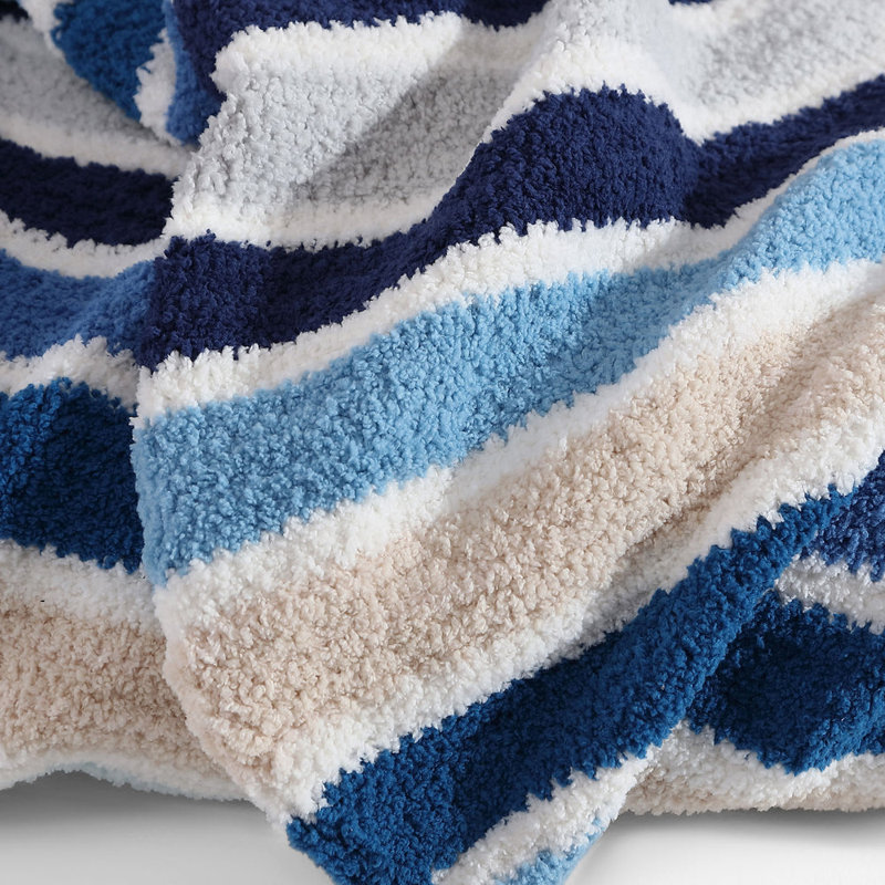 Cusco Throw Blanket, Wave Geometric