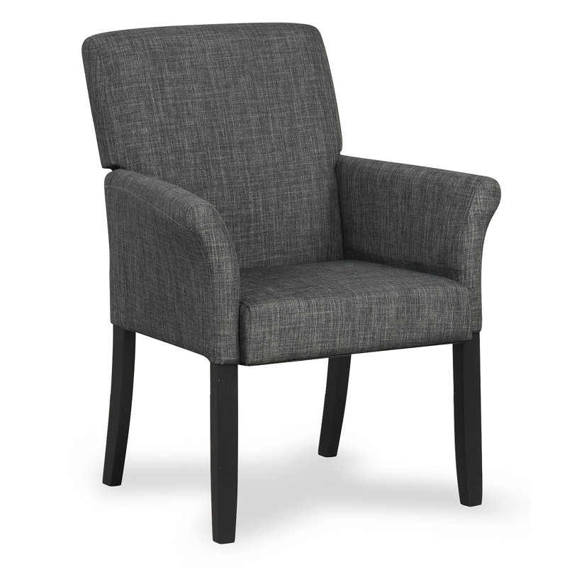 Fauteuil Assaf, Mélange de lin gris