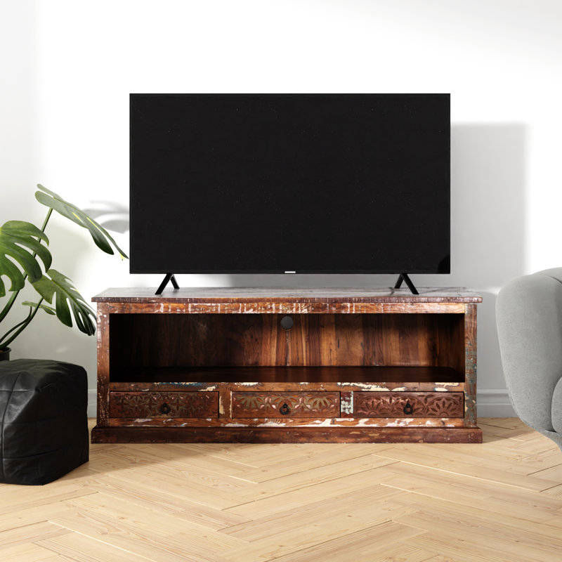 Eilhard Unfinished TV Stand for TVs up to 75", Mint