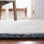 Tapis bleu / ivoire Metro 617-918494248