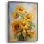 Reproduction encadrée FLORAL Series CDLXVI - bois massif-2052632314