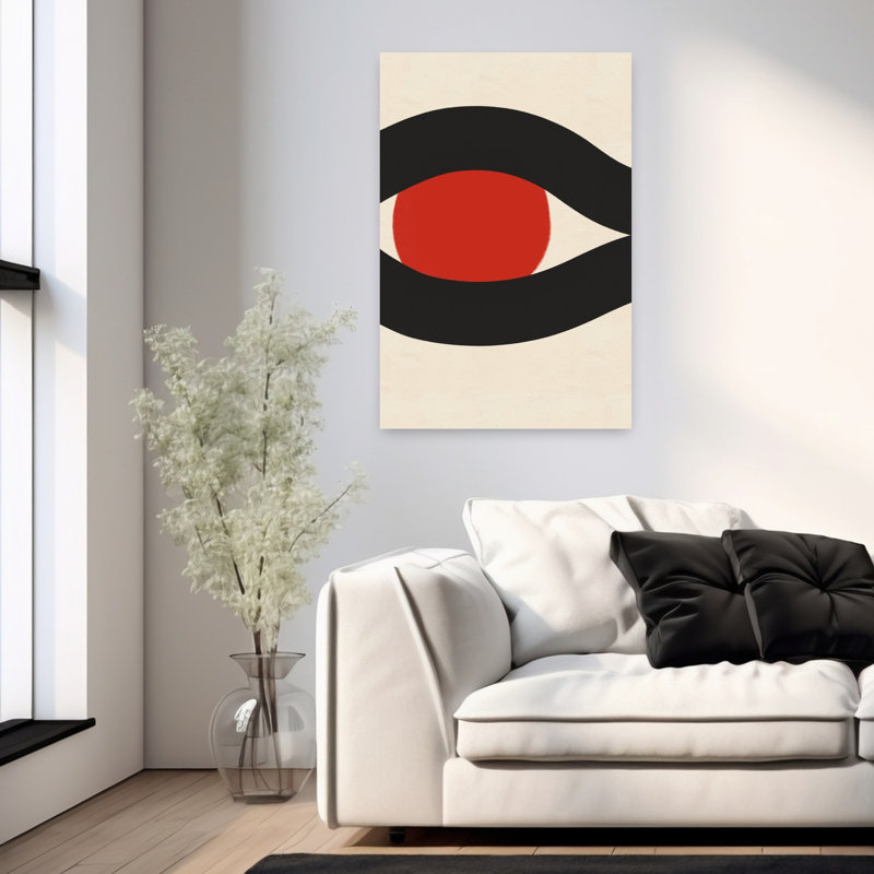 Art contemporain contemporain, H 36 po x l 24 po