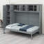 Lit escamotable mural avec armoires Murphy-393479590