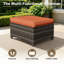 Repose-pieds d'extérieur avec coussin Meyly-831226878