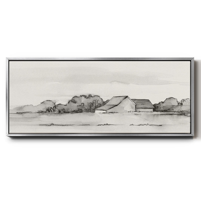 Wyeth Barn II- Framed Canvas