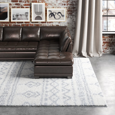 Maddie Southwestern Ivory/Gray Area Rug