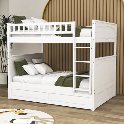 Danyael Kids Full Over Full Bunk Bed with Trundle