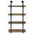 Shannock 46'' H Stainless Steel Floating Bookcase-294782416-294782417