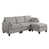 Chenille gris foncé