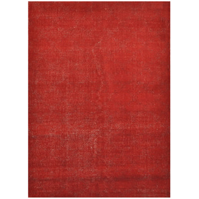 Raymo One-of-a-Kind 5'5 X 7'5 Wool Area Rug in Red