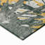 Tapis gris / jaune à motif abstrait Tary-781045952