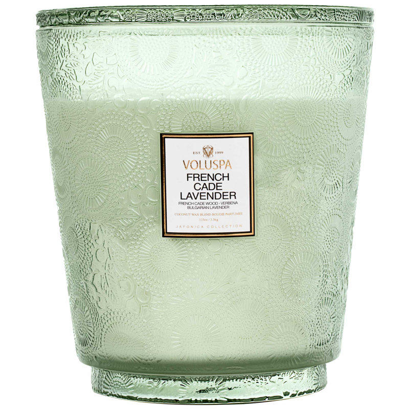 French Cade Lavender 5 Wick Hearth Candle