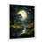 White Single Picture Framed