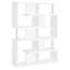 Bibliothèque géométrique élégante et élégante, une solution de rangement polyvalente pour votre maison ou votre bureau.