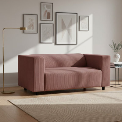 2 Seater Corduroy Sofa