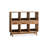 Modern Walnut Solid Wood Curio Cabinet