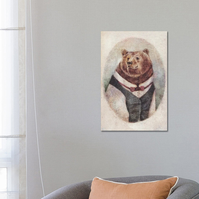 Wild Gentleman - Wrapped Canvas Print, 66.04 cm H x 45.72 cm W