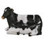 Holstein Cow Sculptural Bench