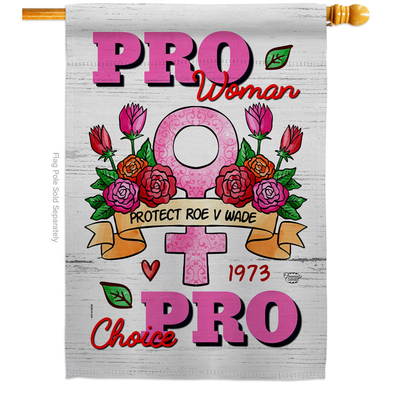 Bannière 40 po x 28 po en polyester Pro Women