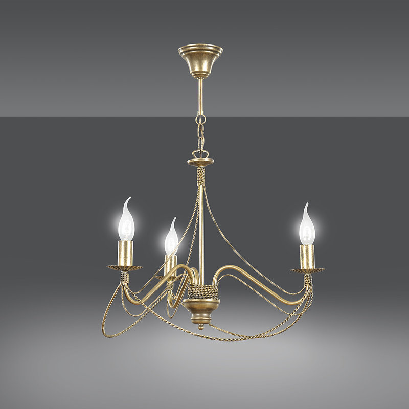 Josephina 3 - Light Candle Style Chandelier