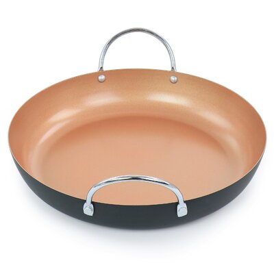 Oster Stonefire Carbon Steel Nonstick 11 Inch Paella Pan In Copper -  950116547M