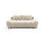 Nicolus 3 Seater Velvet Sofa Bed-439193551