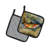 Caroline's Treasures Nautical Collection Polyester Potholder Set