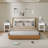 Ahmyiah 1-Drawer Solid Wood Nightstand-2011670660-2011670663