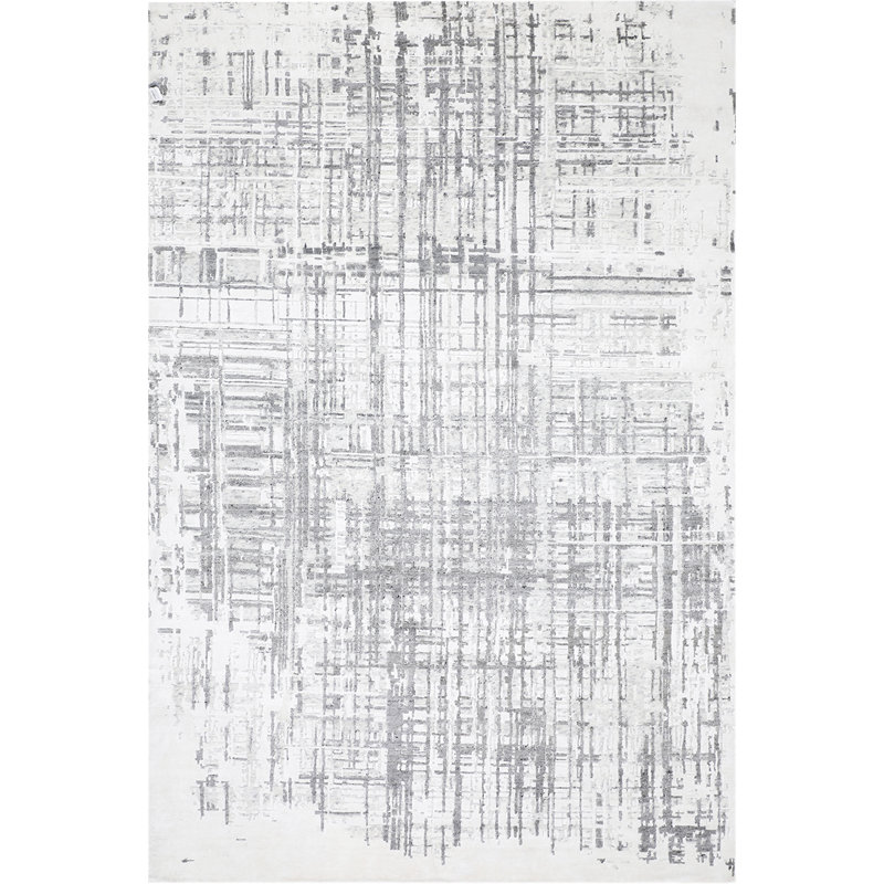 Abstract Area Rug, Rectangle 5'9" x 8'9"