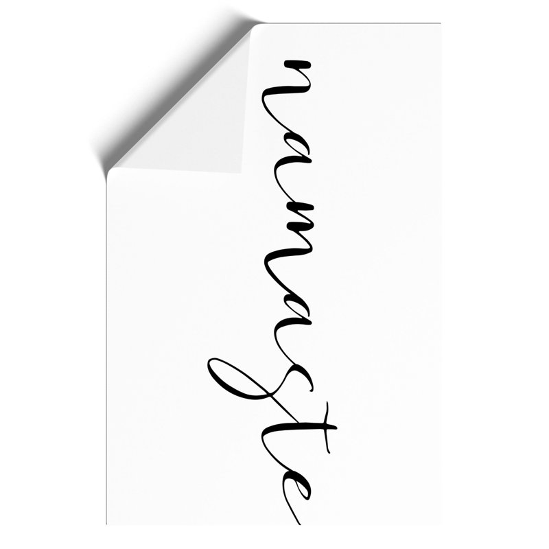 Namaste - Frameless Print, 59cm H x 42cm W x 0.1cm D