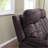Keveon 41" Swivel Upholstered Power Reclining loveseat sofa with USB Port and Adjustable Headrest