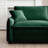 Corduroy Upholstered Ottoman Footstool - Compatible With 2/3/4 Seater Sofas-1303798547