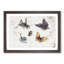 Insects Vol.1 by Katsushika Hokusai - Framed Print-55576330-55576334