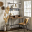 Walburg Metal Base Leaning / Ladder Desk-2050010456