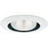 6" Incandescent Step Baffle Recessed Light Trim